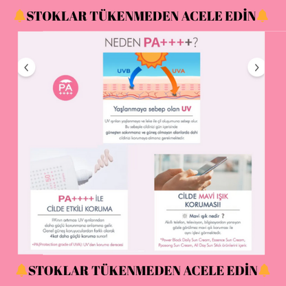 Lipsy™  Ton Eşitleyici Aydınlatıcı Güneş Kremi